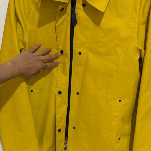 Pendleton Women's Sonoma Yellow Hooded Trench Coat Tucson jacquard pattern - Picture 12 of 12